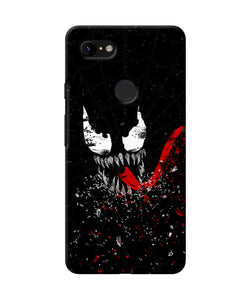 Venom Black Poster Google Pixel 3 Xl Back Cover