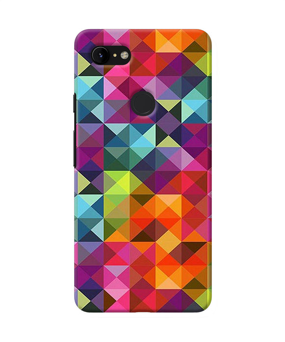 Abstract Triangle Pattern Google Pixel 3 Xl Back Cover