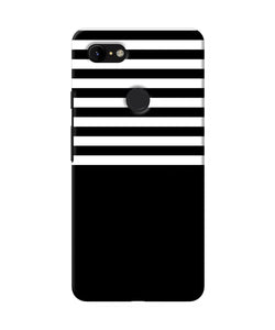 Black And White Print Google Pixel 3 Xl Back Cover