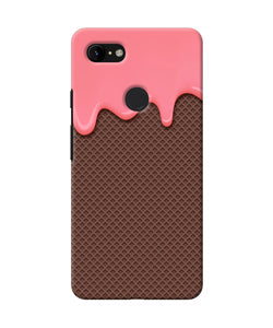 Waffle Cream Biscuit Google Pixel 3 Xl Back Cover