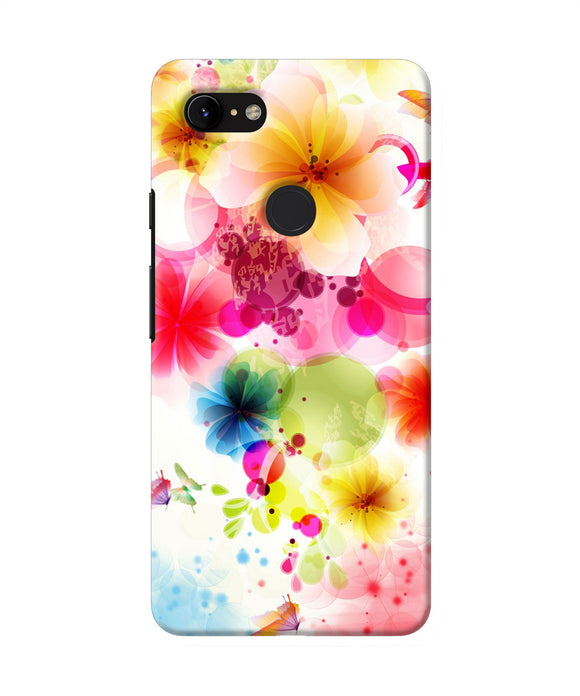 Flowers Print Google Pixel 3 Xl Back Cover