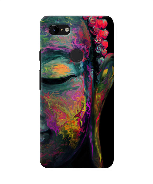 Buddha Face Painting Google Pixel 3 Xl Back Cover