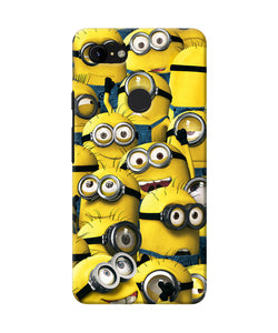 Minions Crowd Google Pixel 3 Xl Back Cover