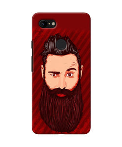 Beardo Character Google Pixel 3 Xl Back Cover