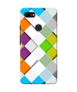 Abstract Color Box Google Pixel 3 Xl Back Cover