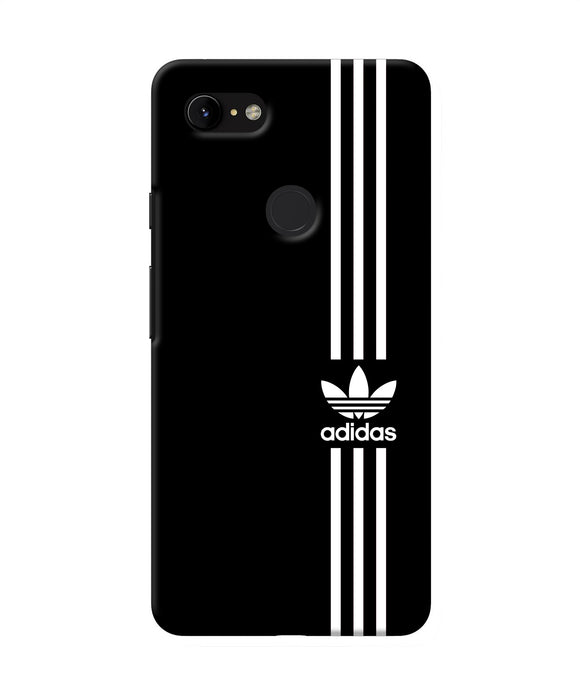 Adidas Strips Logo Google Pixel 3 Xl Back Cover