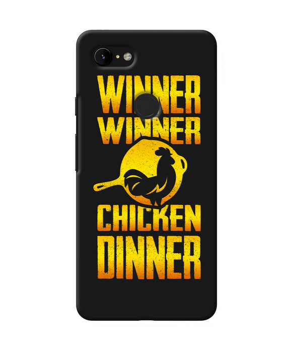 Pubg Chicken Dinner Google Pixel 3 Xl Back Cover