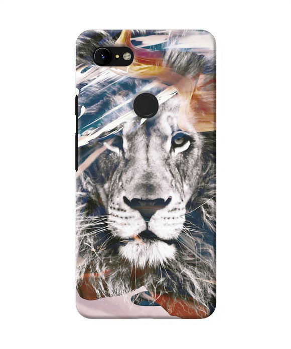 Lion Poster Google Pixel 3 Xl Back Cover