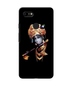 Lord Krishna With Fluet Google Pixel 3 Xl Back Cover