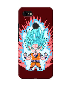 Goku Little Character Google Pixel 3 Xl Back Cover