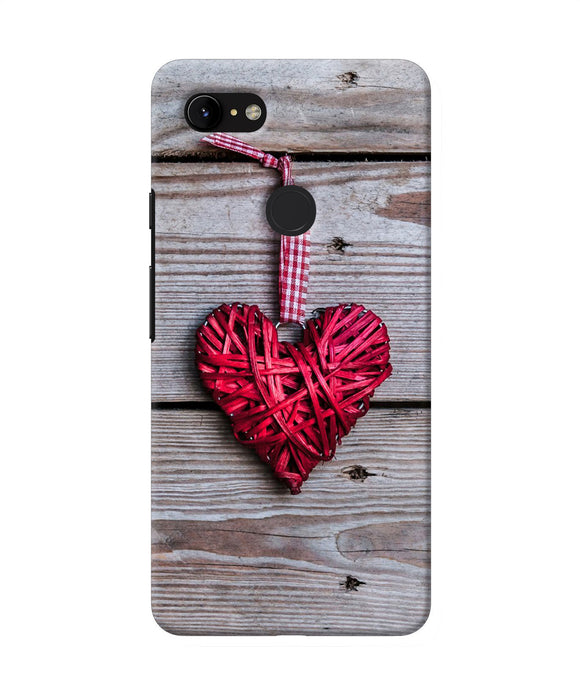 Lace Heart Google Pixel 3 Xl Back Cover