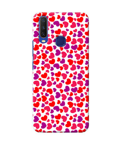 Heart Print Vivo Y11 / Y12 / U10 Back Cover