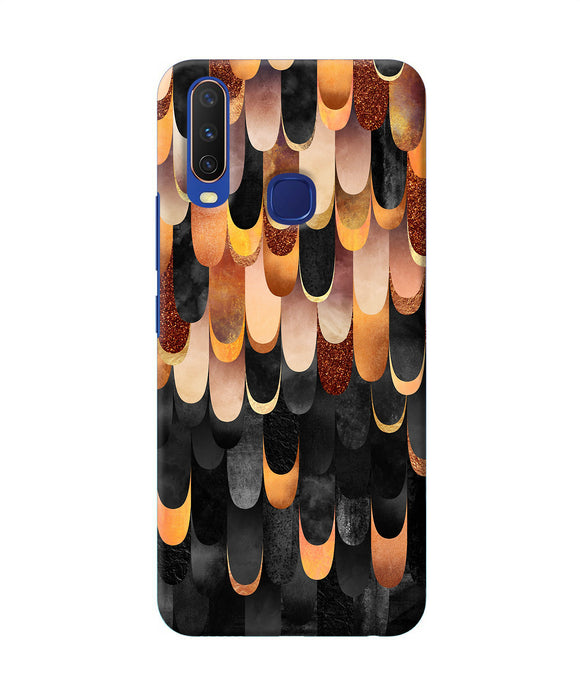 Abstract Wooden Rug Vivo Y11 / Y12 / U10 Back Cover