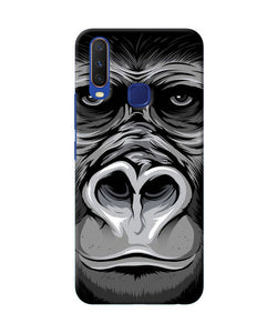 Black Chimpanzee Vivo Y11 / Y12 / U10 Back Cover