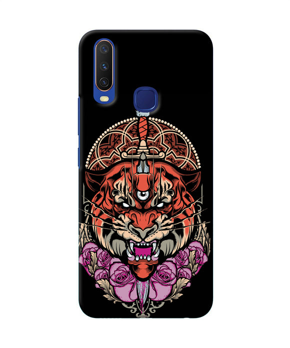 Abstract Tiger Vivo Y11 / Y12 / U10 Back Cover