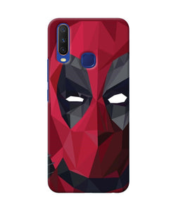 Abstract Deadpool Mask Vivo Y11 / Y12 / U10 Back Cover