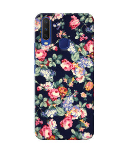 Natural Flower Print Vivo Y11 / Y12 / U10 Back Cover