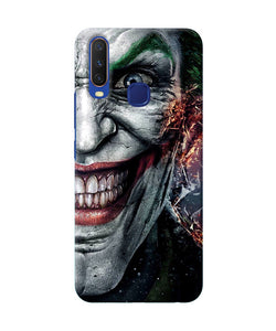 Joker Half Face Vivo Y11 / Y12 / U10 Back Cover