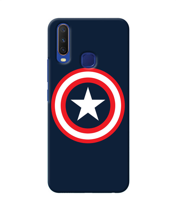 Captain America Logo Vivo Y11 / Y12 / U10 Back Cover