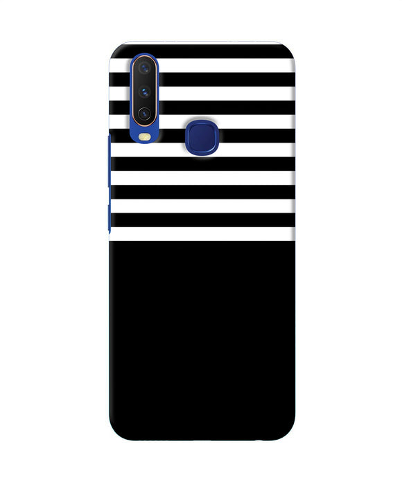 Black And White Print Vivo Y11 / Y12 / U10 Back Cover