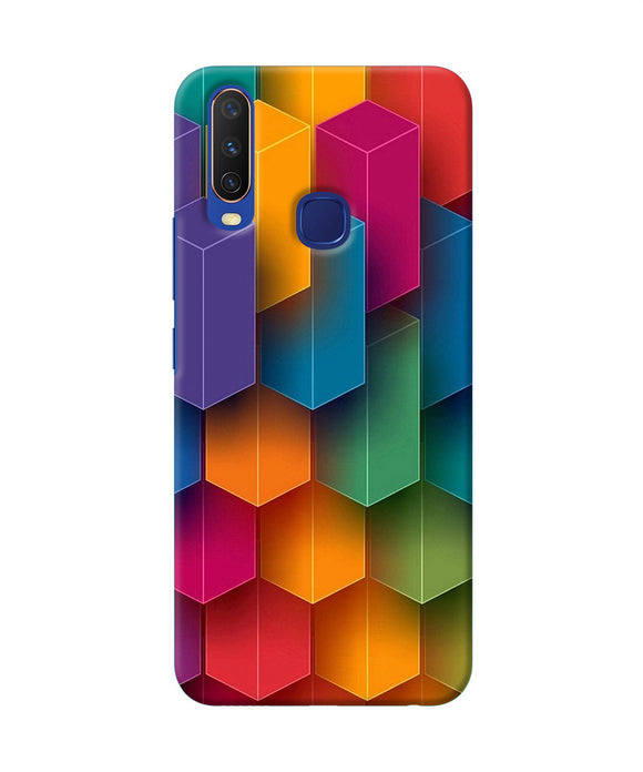 Abstract Rectangle Print Vivo Y11 / Y12 / U10 Back Cover