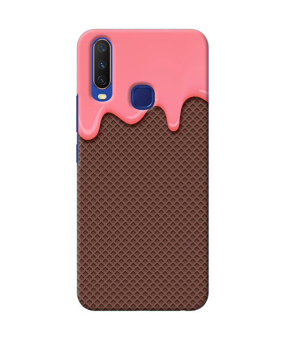 Waffle Cream Biscuit Vivo Y11 / Y12 / U10 Back Cover