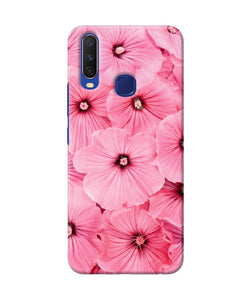 Pink Flowers Vivo Y11 / Y12 / U10 Back Cover