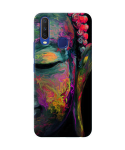 Buddha Face Painting Vivo Y11 / Y12 / U10 Back Cover