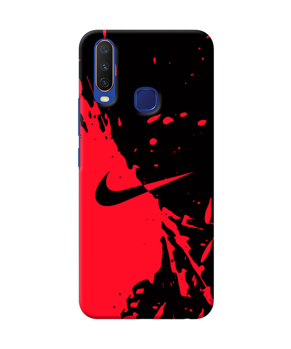 Nike Red Black Poster Vivo Y11 / Y12 / U10 Back Cover