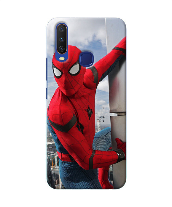 Spiderman On The Wall Vivo Y11 / Y12 / U10 Back Cover