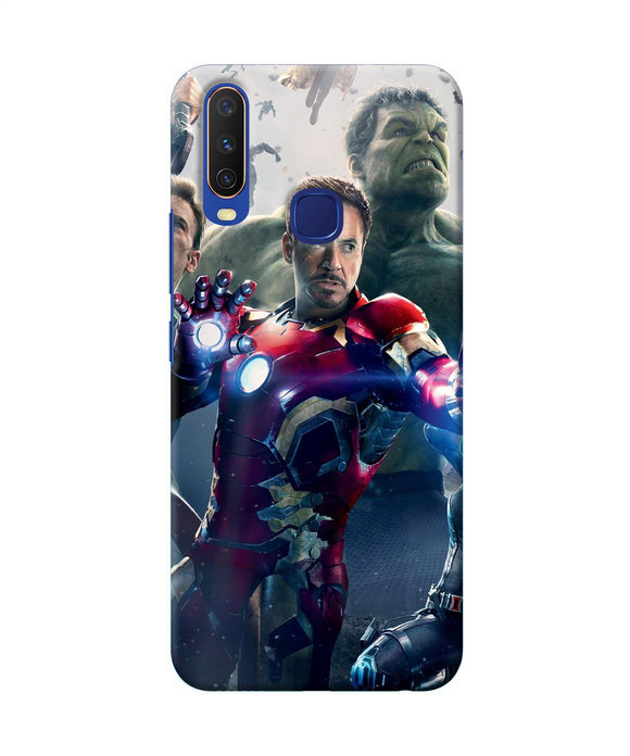 Avengers Space Poster Vivo Y11 / Y12 / U10 Back Cover