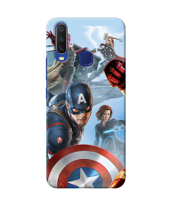 Avengers On The Sky Vivo Y11 / Y12 / U10 Back Cover