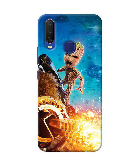 Groot Angry Vivo Y11 / Y12 / U10 Back Cover