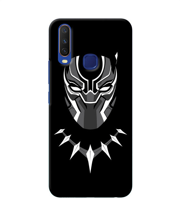 Black Penthon Cartoon Vivo Y11 / Y12 / U10 Back Cover