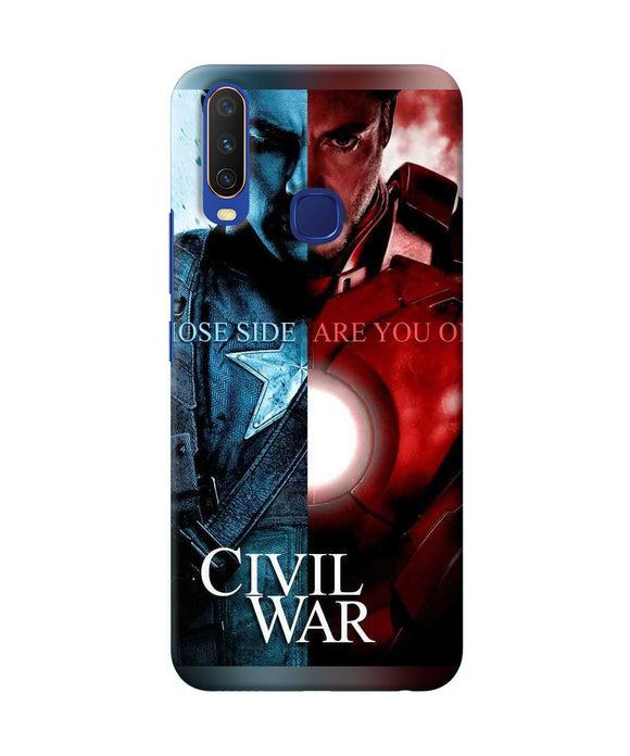 Civil War Vivo Y11 / Y12 / U10 Back Cover