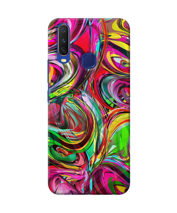 Abstract Colorful Ink Vivo Y11 / Y12 / U10 Back Cover