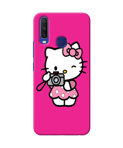 Hello Kitty Cam Pink Vivo Y11 / Y12 / U10 Back Cover