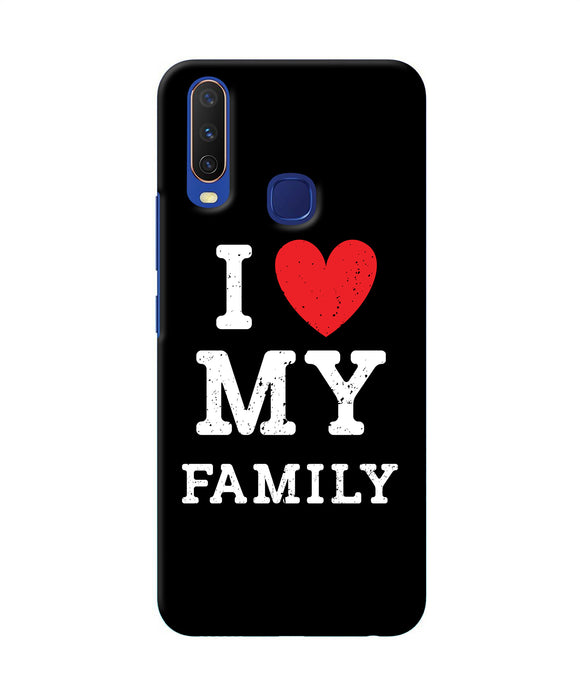 I Love My Family Vivo Y11 / Y12 / U10 Back Cover