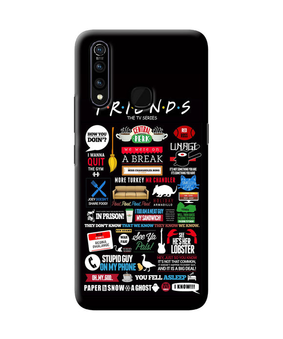 Friends Vivo Z1 Pro Back Cover