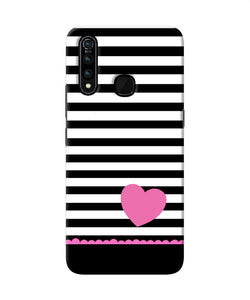 Abstract Heart Vivo Z1 Pro Back Cover