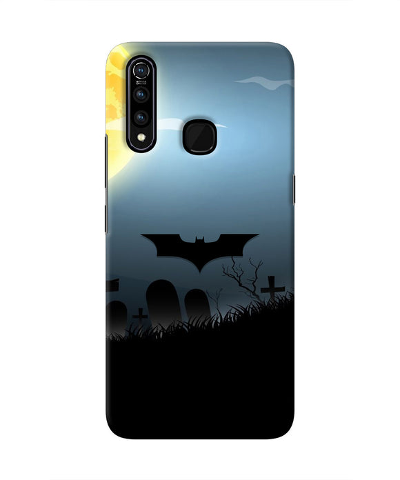 Batman Scary cemetry Vivo Z1 Pro Real 4D Back Cover