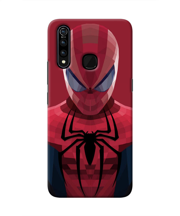 Spiderman Art Vivo Z1 Pro Real 4D Back Cover