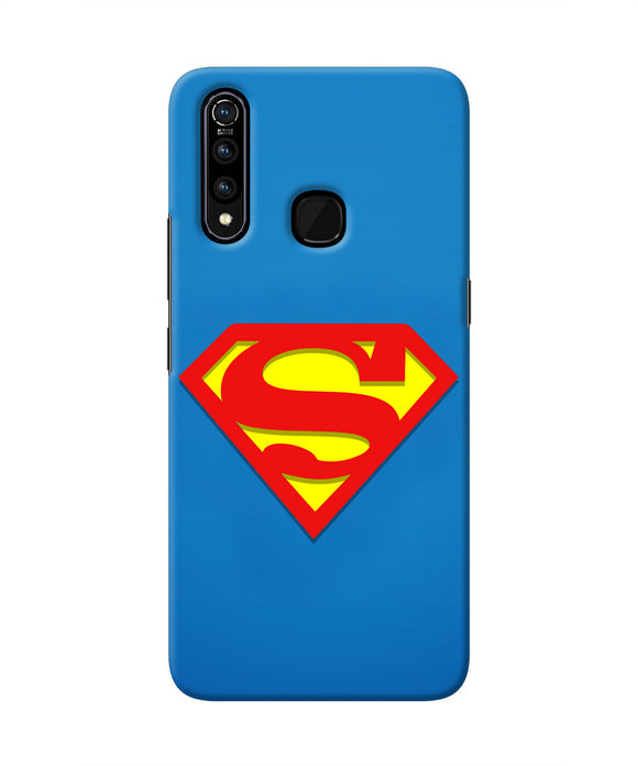 Superman Blue Vivo Z1 Pro Real 4D Back Cover