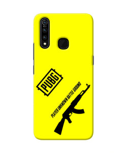 PUBG AKM Gun Vivo Z1 Pro Real 4D Back Cover