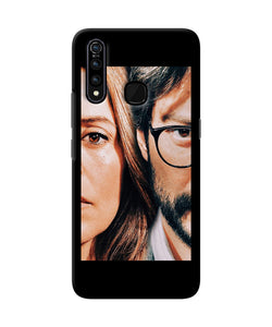 Money Heist Professor With Rachel Vivo Z1 Pro Back Cover