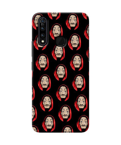 Money Heist Mask Vivo Z1 Pro Back Cover