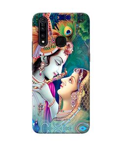 Lord Radha Krishna Paint Vivo Z1 Pro Back Cover