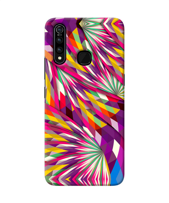 Abstract Colorful Print Vivo Z1 Pro Back Cover