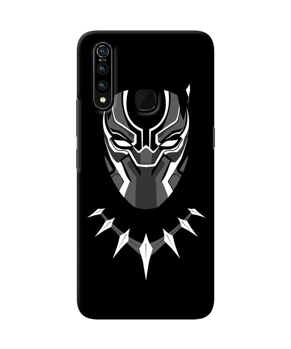 Black Penthon Cartoon Vivo Z1 Pro Back Cover