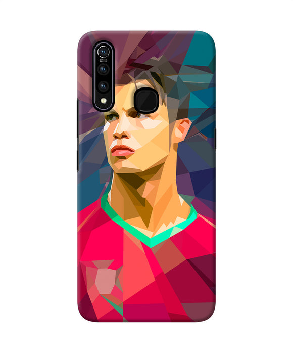 Abstract Ronaldo Vivo Z1 Pro Back Cover